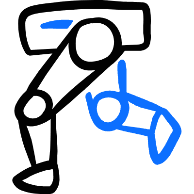 Ai Robot Half Body 2 Icon from Freehand Duotone Set