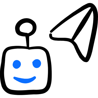 Ai Robot Messenger Icon from Freehand Duotone Set