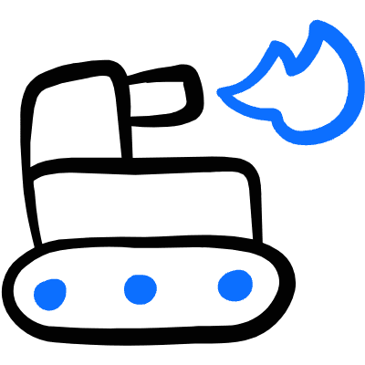 Ai Robot Military 1 Icon from Freehand Duotone Set