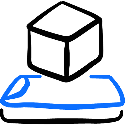 Ar App 3d Visual Phone 1 Icon from Freehand Duotone Set