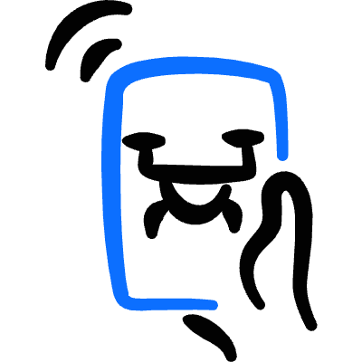 Drone Smartphone Controller Icon from Freehand Duotone Set