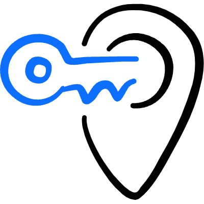 Privacy Location Key Access Icon from Freehand Duotone Set