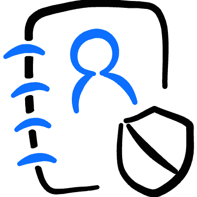 Privacy User Content Protected Icon from Freehand Duotone Set