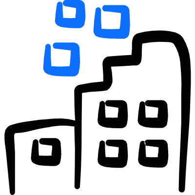 Virtual Reality Vr City Town Icon from Freehand Duotone Set