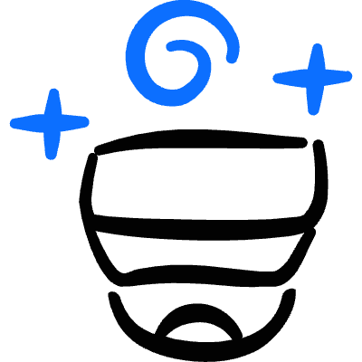 Virtual Reality Vr Device User 2 Icon from Freehand Duotone Set
