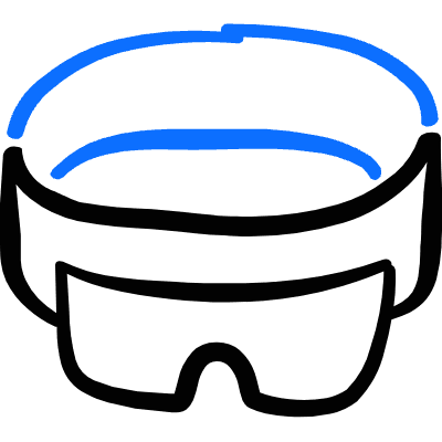 Wearable Device Smart Glasses 3 Icon from Freehand Duotone Set