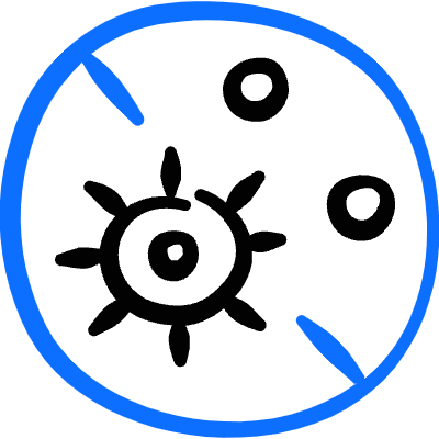 Characteristic Product Anti Bacteria Dust Icon from Freehand Duotone Set