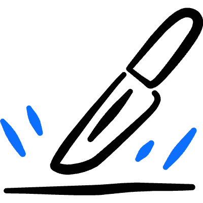Characteristic Product Scratch Proof Icon from Freehand Duotone Set