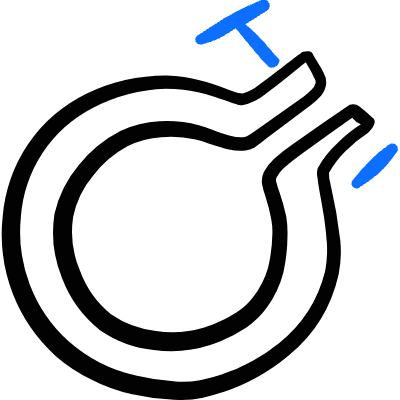 Clamp Ring Icon from Freehand Duotone Set