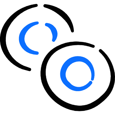 Hardware Flat Ring Icon from Freehand Duotone Set