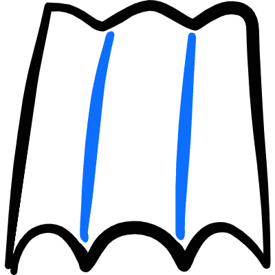 Material Tile Icon from Freehand Duotone Set