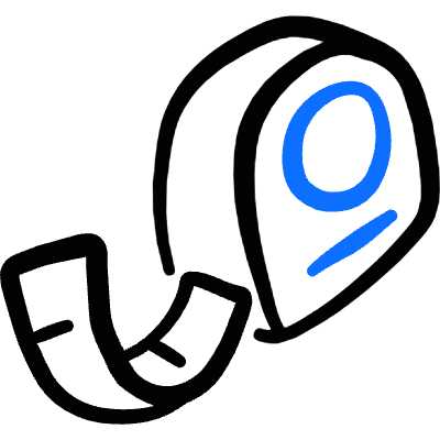 Measure Tape Construction Icon from Freehand Duotone Set