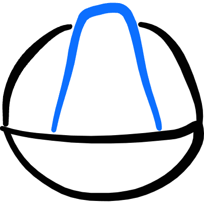 Safety Helmet 1 Icon from Freehand Duotone Set