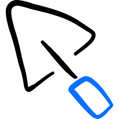 Tools Flattener Triangle Icon from Freehand Duotone Set