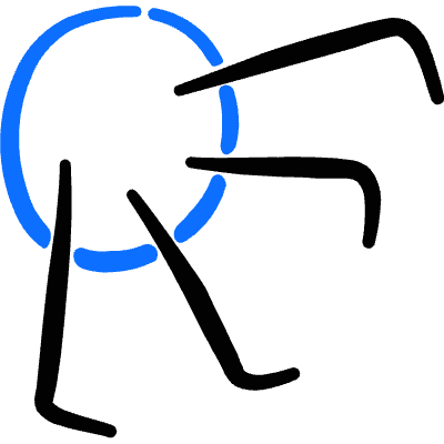 Tools Hex Key Chain Icon from Freehand Duotone Set