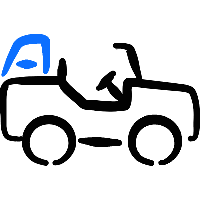 Adventure Car 2 Icon from Freehand Duotone Set