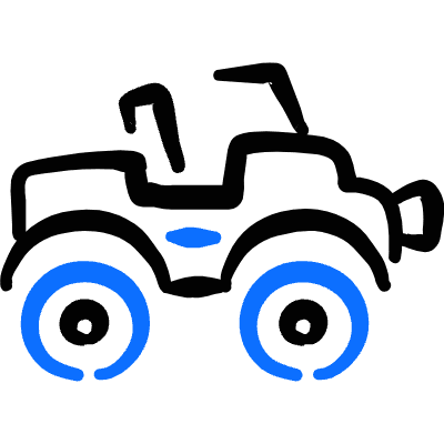 Adventure Car Atv 1 Icon from Freehand Duotone Set