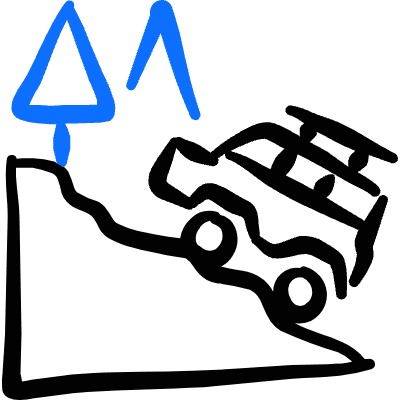 Adventure Car Offroad Icon from Freehand Duotone Set