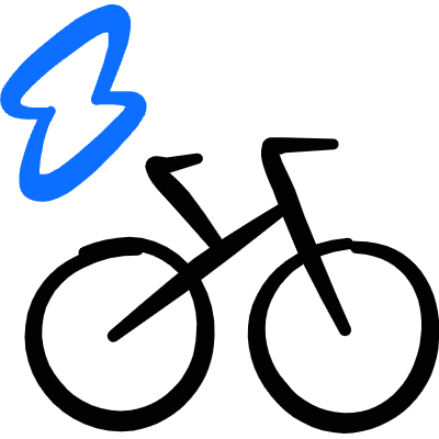 Bicycle Electric Icon from Freehand Duotone Set