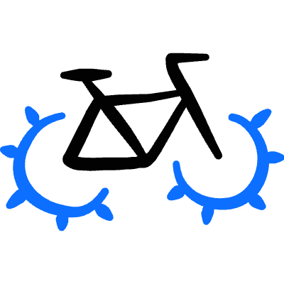 Bicycle Mountain 1 Icon from Freehand Duotone Set