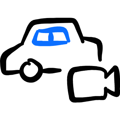 Car Actions Camera Icon from Freehand Duotone Set