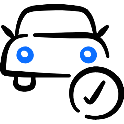 Car Actions Check 1 Icon from Freehand Duotone Set