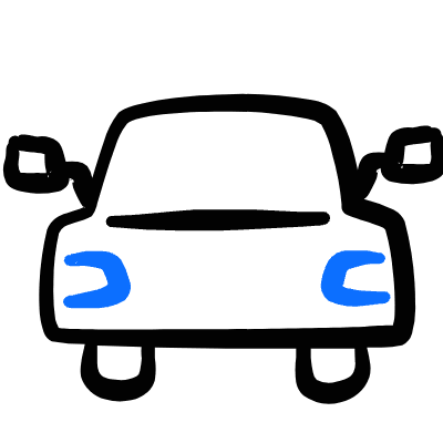 Car 1 Icon from Freehand Duotone Set