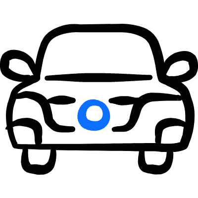 Car 3 Icon from Freehand Duotone Set