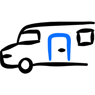 Car Limousine Icon from Freehand Duotone Set