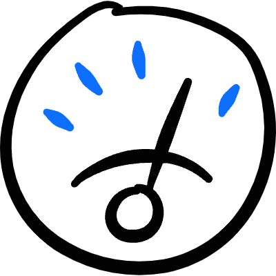 Car Dashboard Speed Icon from Freehand Duotone Set