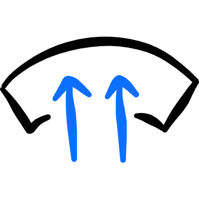Car Dashboard Window Rear Icon from Freehand Duotone Set