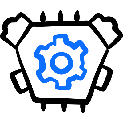 Engines Race Car 3 Icon from Freehand Duotone Set