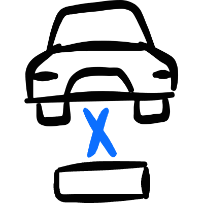 Car Repair Lift 2 Icon from Freehand Duotone Set