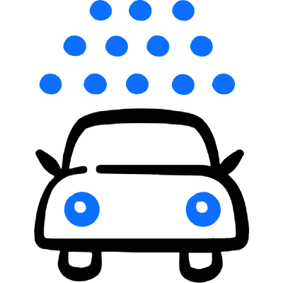 Car Repair Wash 2 Icon from Freehand Duotone Set