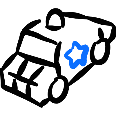 Public Service Police 2 Icon from Freehand Duotone Set