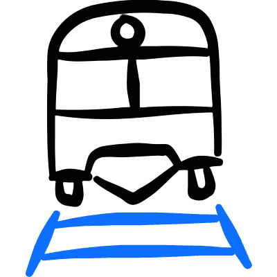 Railroad Train 1 Icon from Freehand Duotone Set