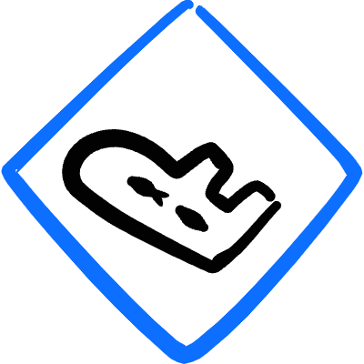 Road Sign Airport Icon from Freehand Duotone Set