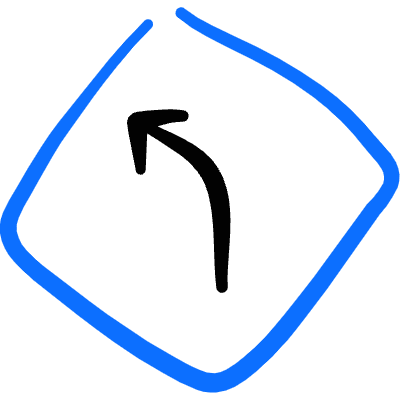 Road Sign Left Curve Ahead Icon from Freehand Duotone Set