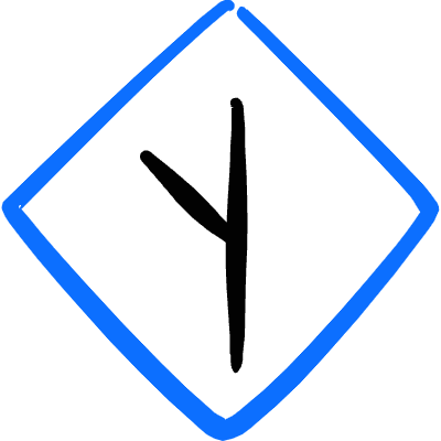 Road Sign Side Road Angle Left Icon from Freehand Duotone Set