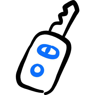 Car Tool Remote Key Icon from Freehand Duotone Set