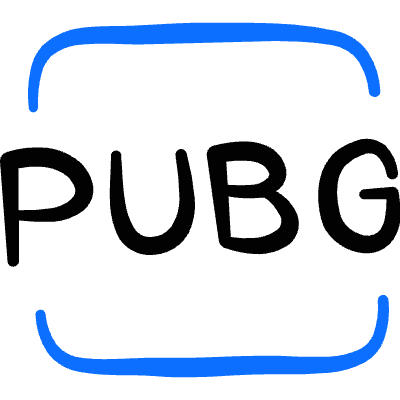 Electronic E Sport Games Pubg Player Unknown Battleground Icon from Freehand Duotone Set