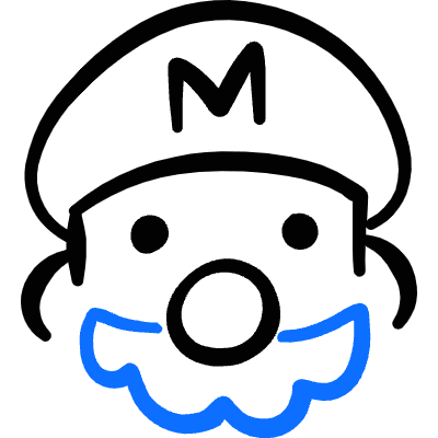 Video Game Mario 3 Icon from Freehand Duotone Set