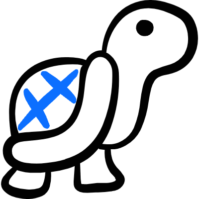 Video Game Mario Turtle Icon from Freehand Duotone Set