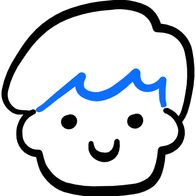 Kawaii Boy Man Icon from Freehand Duotone Set