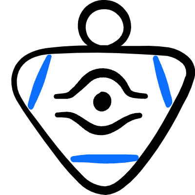 Manga Japanese Comic The Millennium Puzzle Game Yugioh Icon from Freehand Duotone Set