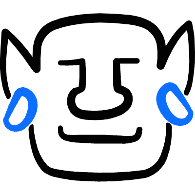 Mediaval Fantasy Goblin 1 Icon from Freehand Duotone Set