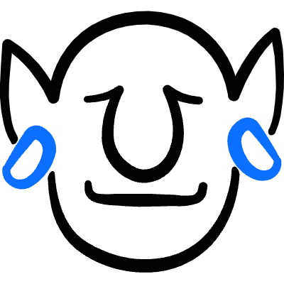 Mediaval Fantasy Goblin Icon from Freehand Duotone Set