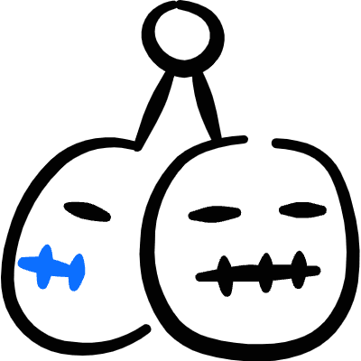 Mediaval Fantasy Headhunter 1 Icon from Freehand Duotone Set