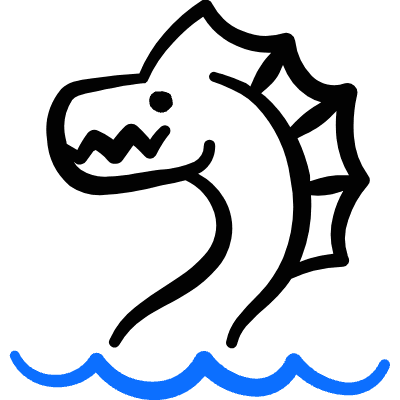 Mythology Creature Leviathan 1 Icon from Freehand Duotone Set