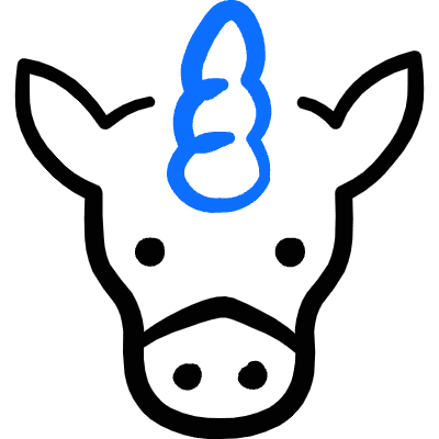 Mythology Creature Unicorn 4 Icon from Freehand Duotone Set